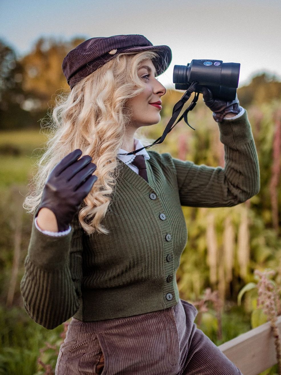 KARDIGAN Sally / zielony